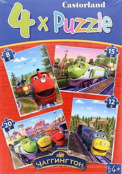 Castorland (B-PU04132) - "Chuggington" - 8 12 15 20 pieces puzzle