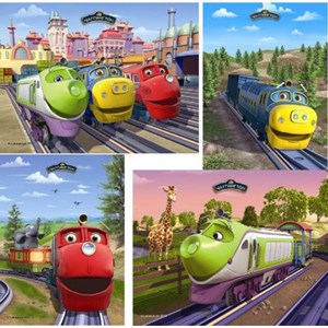 Castorland (B-PU04132) - "Chuggington" - 8 12 15 20 pieces puzzle