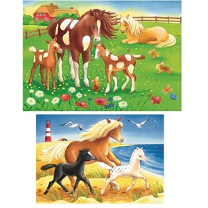 Ravensburger (07561) - "Horses" - 12 pieces puzzle