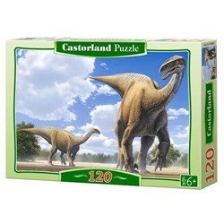 Castorland (B-13050) - "Dinosaurs" - 120 pieces puzzle