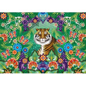 Schmidt Spiele (59588) - Catalina Estrada: "Bengal Tiger" - 1000 pieces puzzle