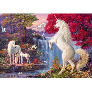 Schmidt Spiele (58312) - "Triumph of The Unicorns" - 1500 pieces puzzle
