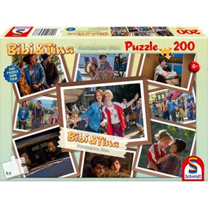 Schmidt Spiele (56237) - "Bibi and Tina, Friends for ever" - 200 pieces puzzle