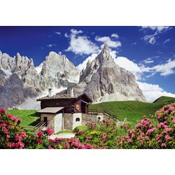 Schmidt Spiele (58323) - "Segantini Hut Dolomites" - 1500 pieces puzzle