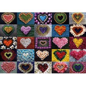 Schmidt Spiele (58327) - "Hearts for Madalene" - 2000 pieces puzzle
