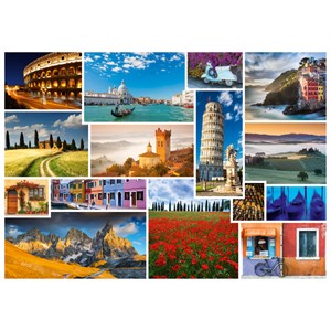 Schmidt Spiele (58339) - "Have a Holiday in Italy" - 1000 pieces puzzle