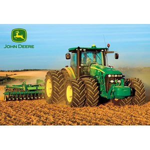 Schmidt Spiele (55526) - "Twin Tyre Tractor" - 200 pieces puzzle