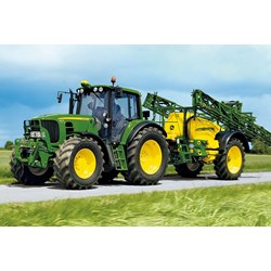 Schmidt Spiele (55625) - "Tracter With Sprayer" - 40 pieces puzzle