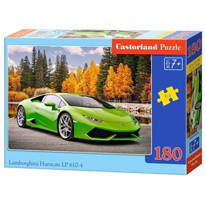 Castorland (B-01815) - "Lamborghini Huracan LP 610-4" - 180 pieces puzzle