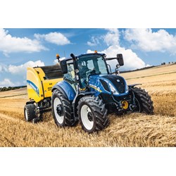 Schmidt Spiele (56214) - "New Holland T7 315 / T5 120 / FR 550" - 48 pieces puzzle
