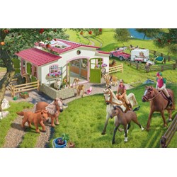 Schmidt Spiele (56190) - "Horse Ride into the Countryside" - 100 pieces puzzle