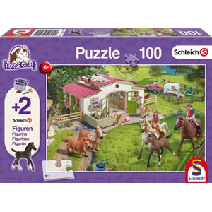 Schmidt Spiele (56190) - "Horse Ride into the Countryside" - 100 pieces puzzle