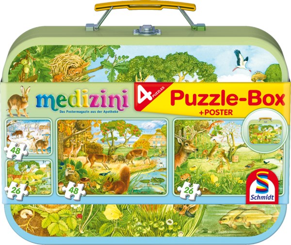 Schmidt Spiele (56494) - "Four Seasons" - 26 48 pieces puzzle