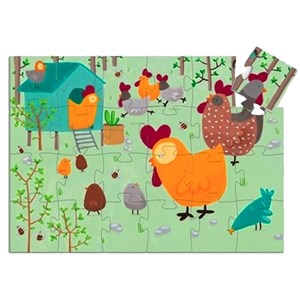 Djeco (07217) - "Chicken" - 24 pieces puzzle