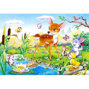 Castorland (В-06267) - "Little Deer" - 60 pieces puzzle