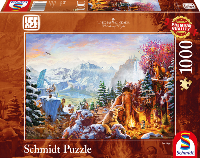 Schmidt Spiele (59481) - Thomas Kinkade: 