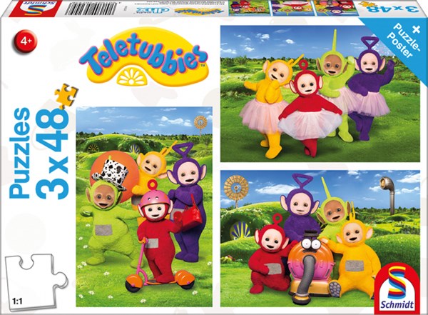 Schmidt Spiele (56245) - "Time to Play" - 48 pieces puzzle