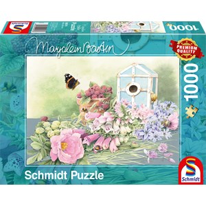 Schmidt Spiele (59570) - Marjolein Bastin: "Summer Home" - 1000 pieces puzzle