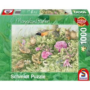 Schmidt Spiele (59571) - Marjolein Bastin: "Feast in the Meadow" - 1000 pieces puzzle