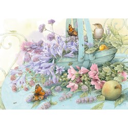 Schmidt Spiele (59572) - Marjolein Bastin: "Flower Basket" - 1000 pieces puzzle