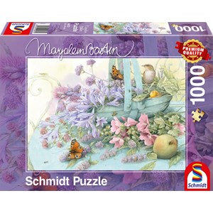 Schmidt Spiele (59572) - Marjolein Bastin: "Flower Basket" - 1000 pieces puzzle