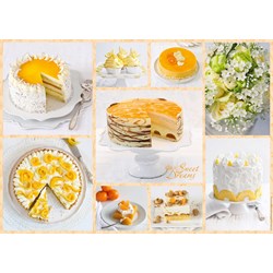 Schmidt Spiele (59574) - "Bright Yellow Coffee Table" - 1000 pieces puzzle