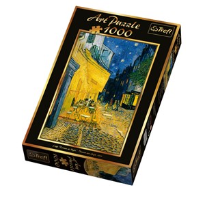 Trefl (10290) - Vincent van Gogh: "Café Terrace at Night" - 1000 pieces puzzle