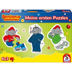 Schmidt Spiele (56274) - "My First Puzzle" - 3 pieces puzzle