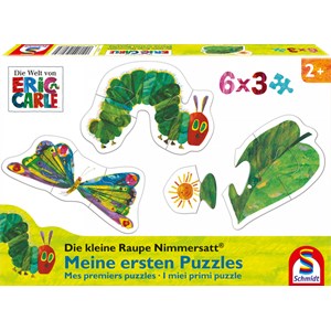 Schmidt Spiele (56283) - "Very Hungry Caterpillar" - 3 pieces puzzle