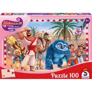 Schmidt Spiele (56184) - "Scheherazade" - 100 pieces puzzle