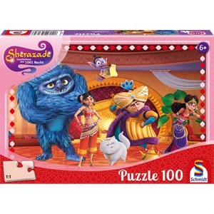Schmidt Spiele (56185) - "Scheherazade" - 100 pieces puzzle