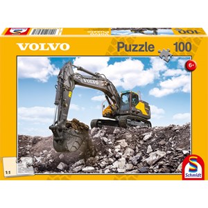 Schmidt Spiele (56286) - "Volvo EC380E" - 100 pieces puzzle