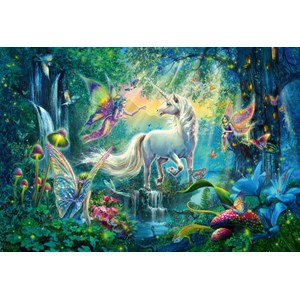Schmidt Spiele (56254) - "In the Land of Mythical Creatures" - 100 pieces puzzle