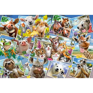 Schmidt Spiele (56294) - "Animal Selfies" - 200 pieces puzzle