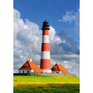 Schmidt Spiele (58319) - "Westerhever Lighthouse" - 1000 pieces puzzle