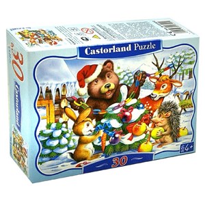 Castorland (B-03402) - "Christmas Tree" - 30 pieces puzzle