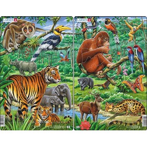 Larsen (H21) - "Jungle" - 30 pieces puzzle
