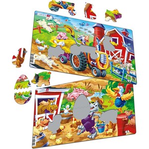 Larsen (U10) - "Barnyard" - 16 pieces puzzle