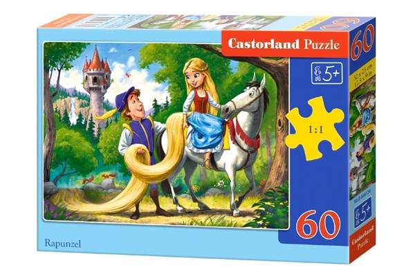 Castorland (B-066124) - "Rapunzel" - 60 pieces puzzle