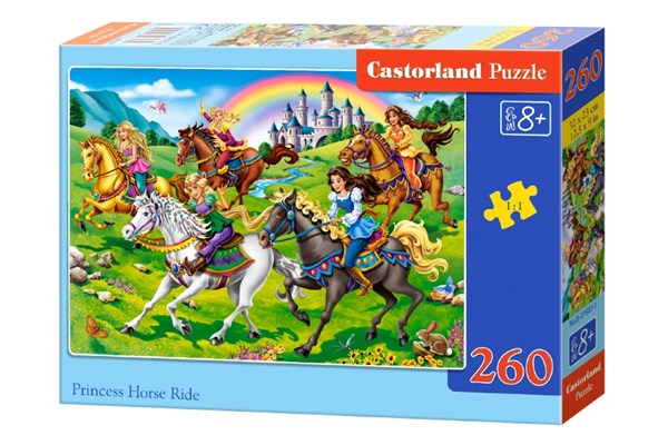 Castorland (B-27507) - "Princess Horse Ride" - 260 pieces puzzle