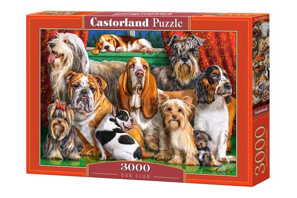 Castorland (C-300501) - "Dog Club" - 3000 pieces puzzle