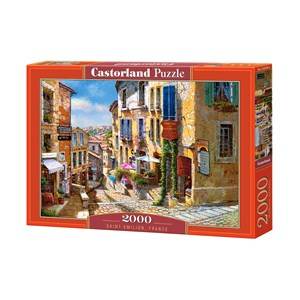 Castorland (C-200740) - "Saint Emilion, France" - 2000 pieces puzzle