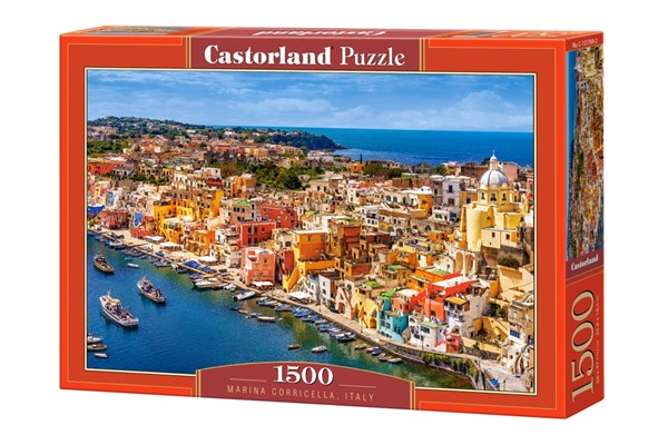Castorland (C-151769) - "Marina Corricella, Italy" - 1500 pieces puzzle