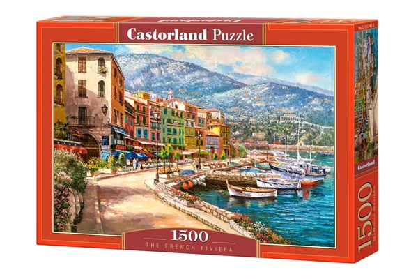 Castorland (C-151745) - "The French Riviera" - 1500 pieces puzzle