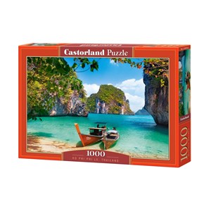 Castorland (C-104154) - "Ko Phi Phi Le, Thailand" - 1000 pieces puzzle