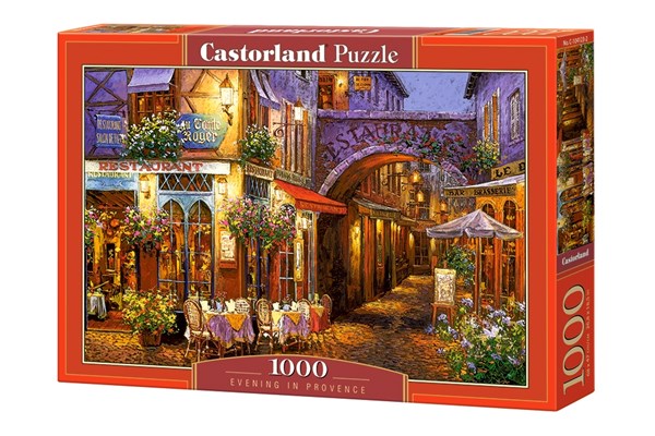 Castorland (C-104123) - "Evening in Provence" - 1000 pieces puzzle