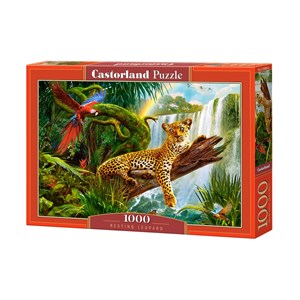 Castorland (C-104093) - "Resting Leopard" - 1000 pieces puzzle