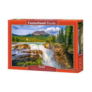 Castorland (B-53117) - "Sunwapta Falls, Canada" - 500 pieces puzzle