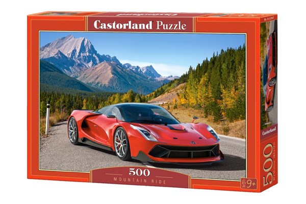 Castorland (B-52967) - "Mountain Ride" - 500 pieces puzzle