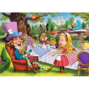 Castorland (B-13456) - "Alice in Wonderland" - 120 pieces puzzle